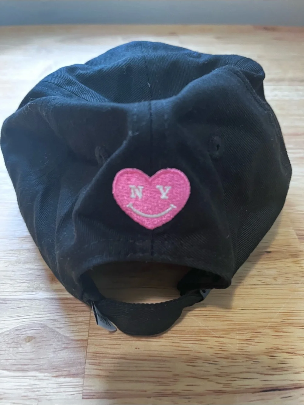 Black Cap with Pink 